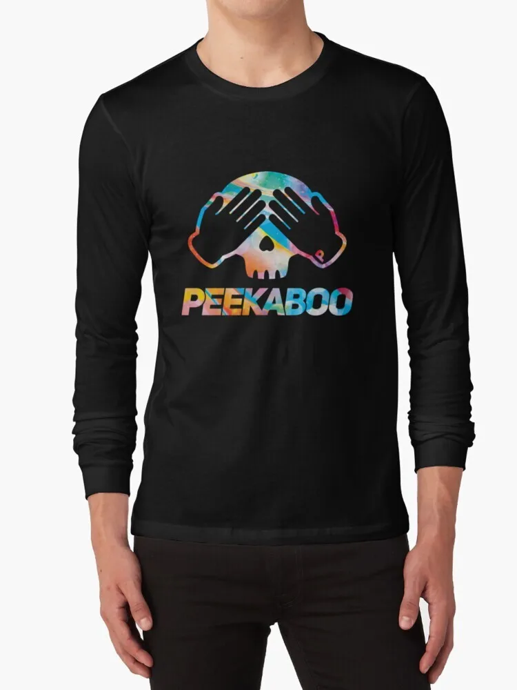 Peekaboo 100% Cotton T Shirt Edm Dubstep Electronic Logo Peekaboo Dj Trippy Psychedelic Music Sick Acid Drugs Dance Head Banger image 4