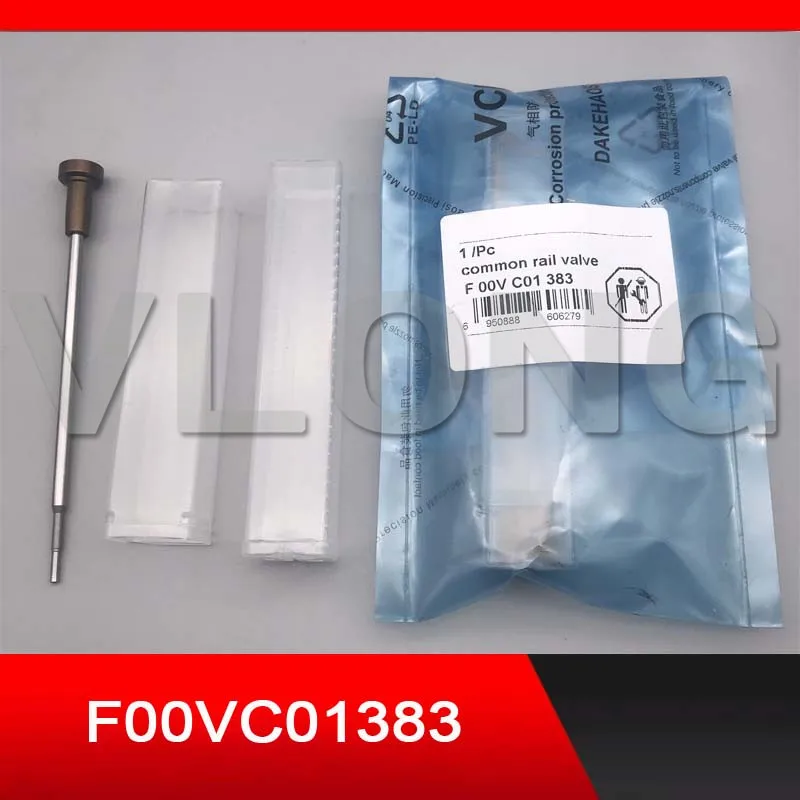 

4PCS Valve Set F 00V C01 383 Common Rail Control Valve F00VC01383 FOOVC01383 F OOV C01 383 0445110376 Injector Valve