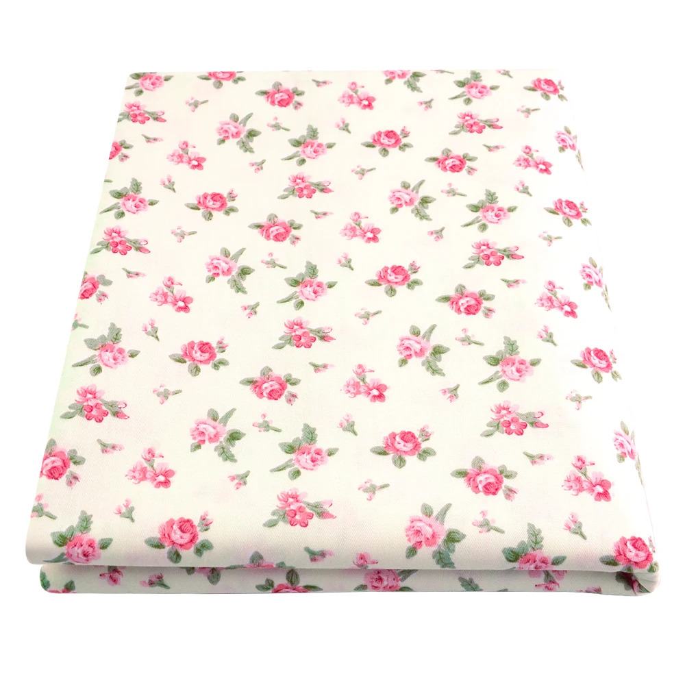 Teramila Rose Gedruckt Baumwolle Stoffe durch die Meter für Nähen Stoffe in Meter Freies Verschiffen, Bettwäsche Sets, quilts, Patchwork, Kleid – Detail 22