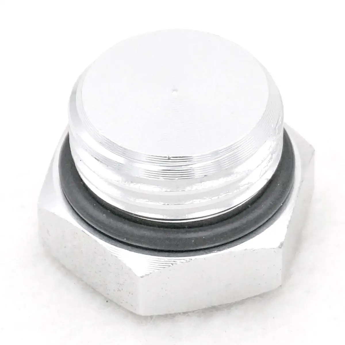 1/2 "BSP Männlich Solide Aluminium Hex Kopf Stecker End Kappe Für Pneumatische Verteiler