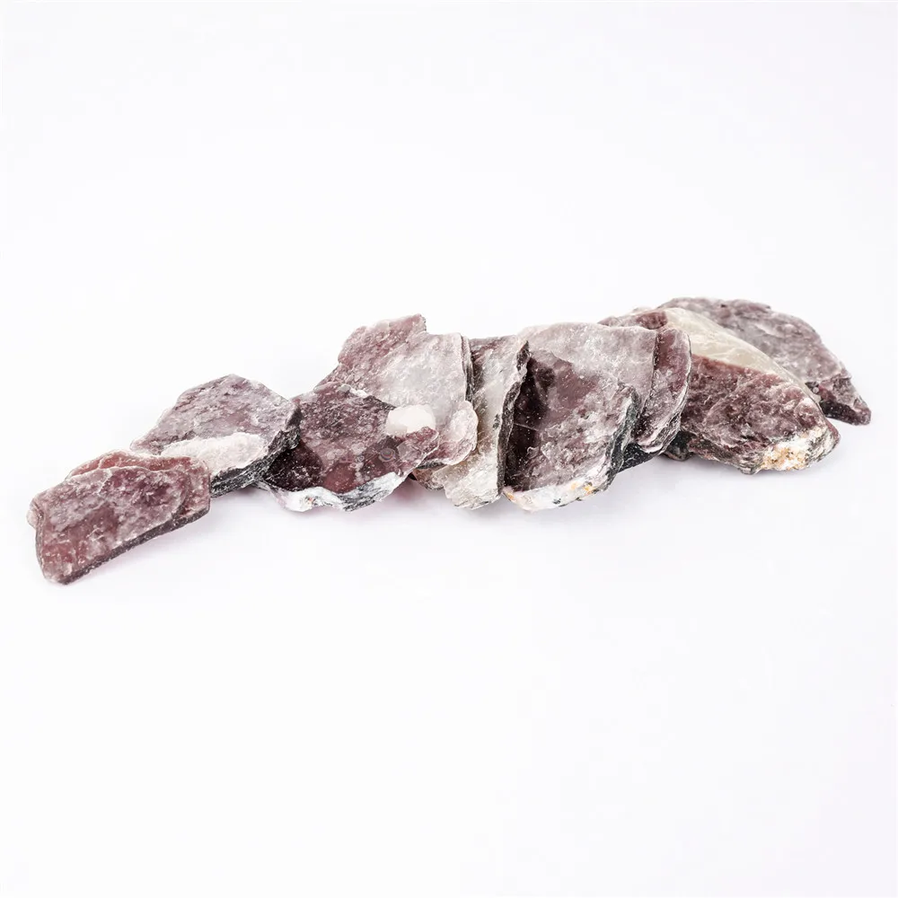 Imagem -06 - Mica Natural Mineral Pedras Crus Rocha Pedras Espécime de Energia 1kg Roxo