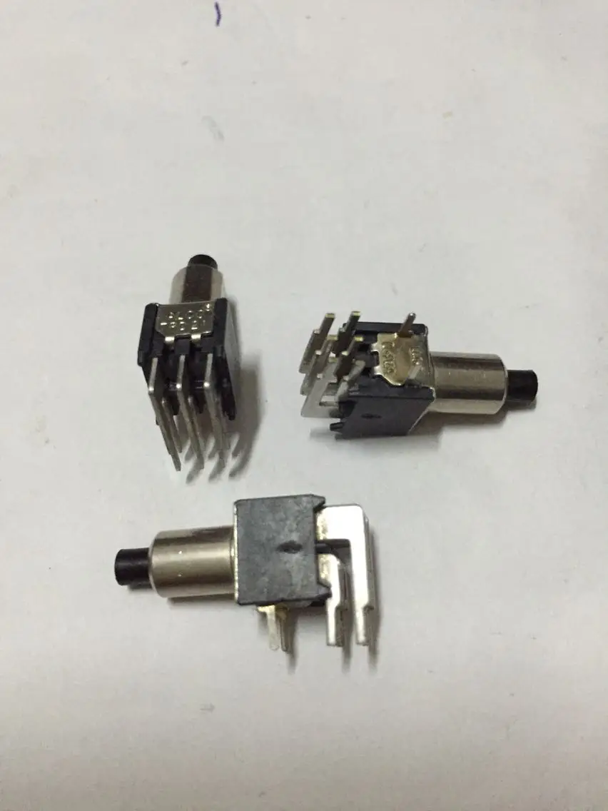 

Оригинальный новый 100% TDP21 тумблер с самовозвратом и изогнутой ножкой, 6-контактный кнопочный переключатель 04AV