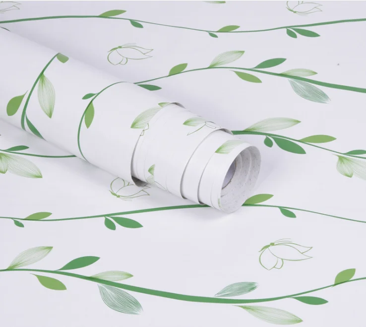 Schwarz Floral Schälen und Stick Tapete Schwarz Reben Schmetterling Selbst-Adhesive Wallpaper Abnehmbare Moderne Stick und Schälen Kontaktieren Papier