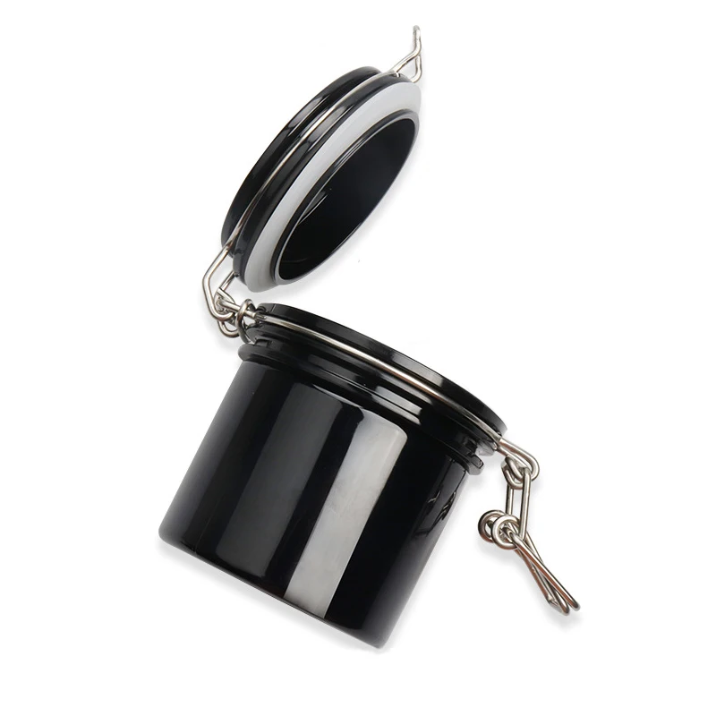 Réservoir de stockage de colle pour faux cils, support adhésif pour Extension de cils, charbon actif, pot de rangement scellé, outils de maquillage, DIY