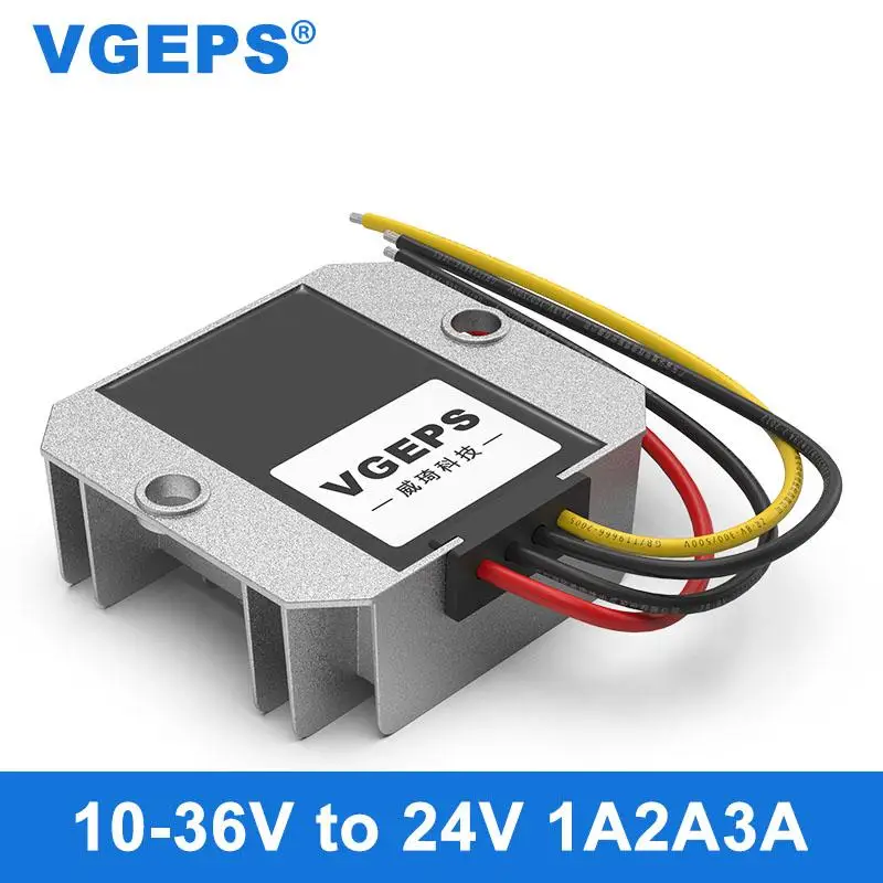 

10-гитара игрушки 36V-24V DC преобразователь питания 12V24V до 24В Автоматический Бак-Повышение модуль трансформатор