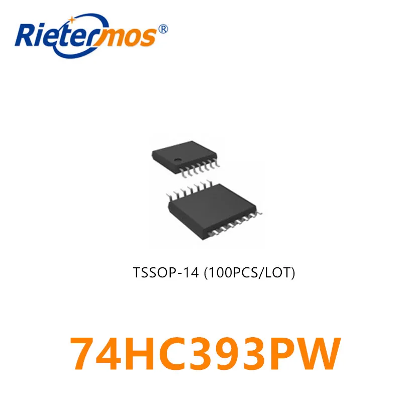 100PCS 74HC393PW 74HC393 TSSOP-14 เดิม