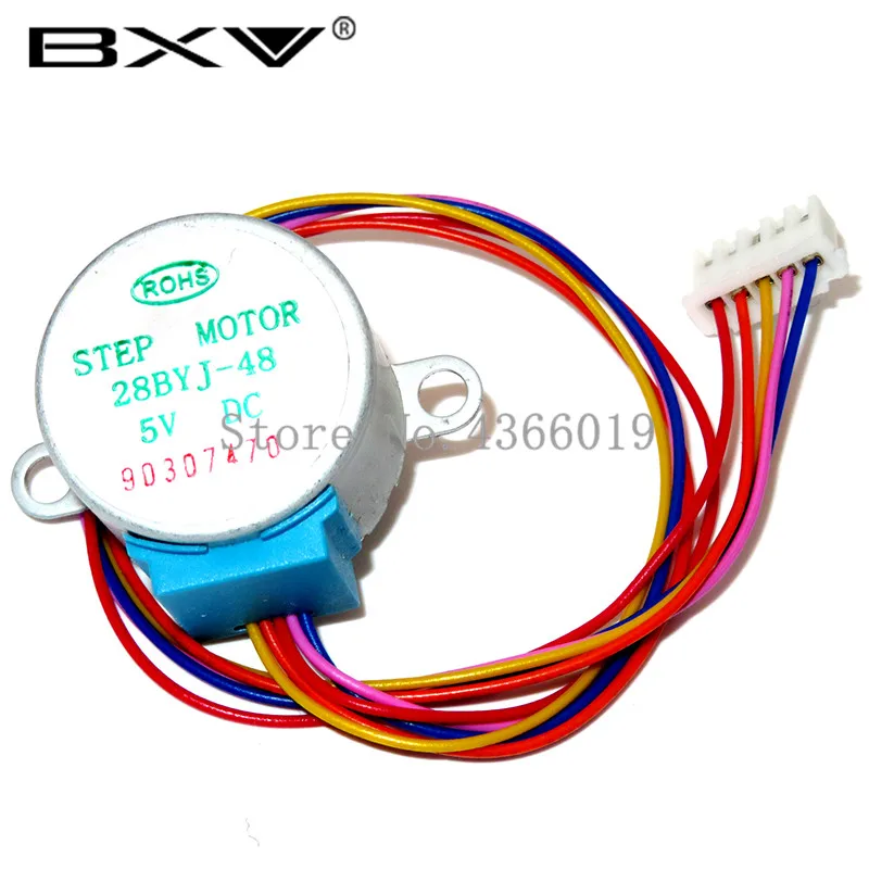 10PCS 28BYJ-48-5V 4 phase Stepper Motor+ Driver Board ULN2003 Stepper motor + ULN2003 Driver board