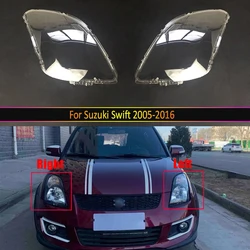 Car Headlamp Lens For Suzuki Swift 2005~2016 Headlight Cover Car Replacement Auto Shell