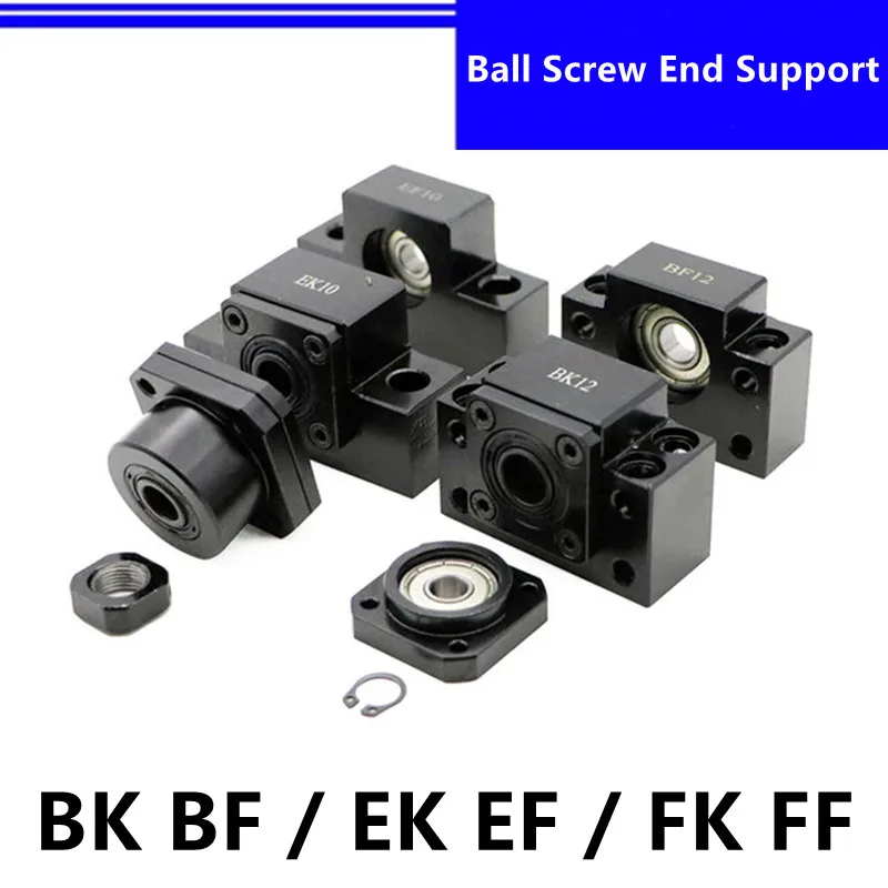 Apoio Extremidade do Parafuso Bola Bk10 Bf10 Bk12 Bf12 Bk15 Bf15 Bk17 Bf17 Ek10 Ef10 Ek12 Ef12 Ek15 Ef15 Ek20 Ef20 Fk10 Ff10 Fk12 Ff12 Fk15