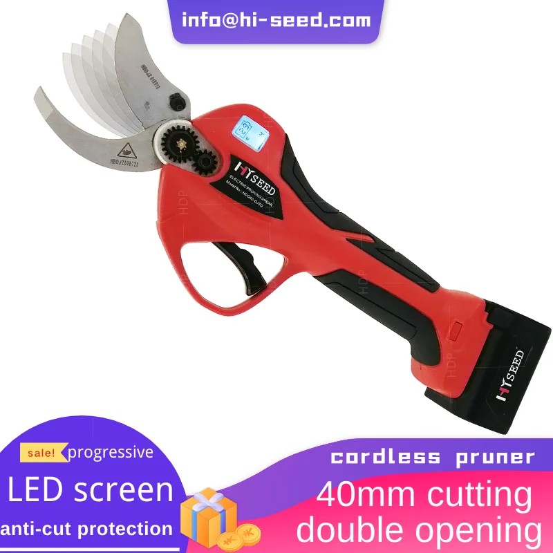 

Rechargeable Garden electric pruning shears, lithium battery fruit tree pruning machine,lithium battery coarse branch shears