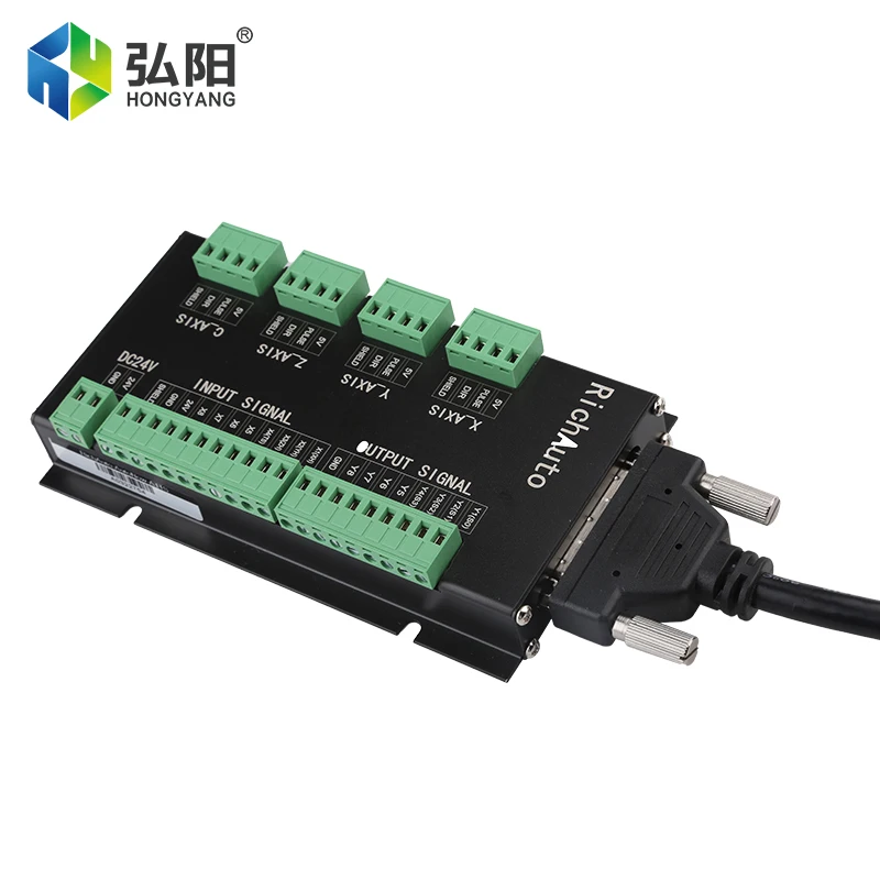 Controlador dsp cnc 0501, linha de dados 2.5m 4m 5m, original, 50 pinos, sistema de controle de linha de comunicação, terminal de conexão a11 a15 a18