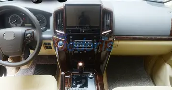 適用於豐田蘭德酷路澤200(2008-2015款)的內裝木紋裝飾條蓋板汽車造型配件 6 最佳銷售 陸地巡洋艦200的內飾 - №3