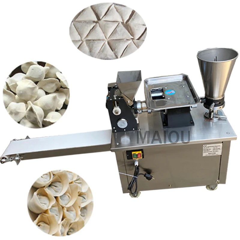 220V/110VAutomatic SamosaEmpanada Maker Frozen Gyoza Machine Dumpling Making Machine 4800pcs/h