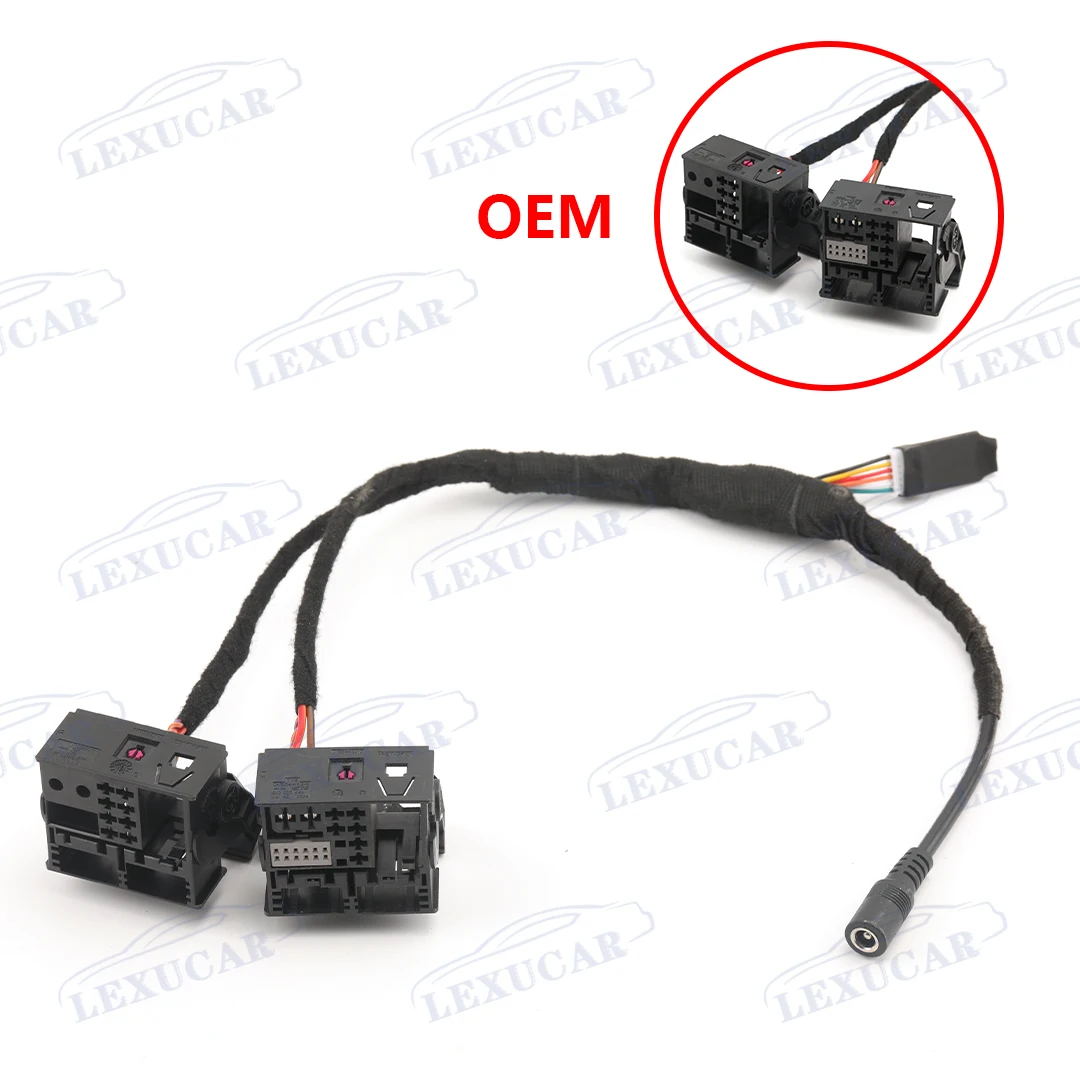 OEM Plug PQ MQB Desk Test Tools with CANBUS for VW MIB Radio Bluetooth Button Light Display RCD360 RCD330 280B/C/D/E RCD410