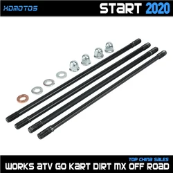 125cc Motorcycle Cylinder Head Studs Bolts Screw For Lifan 125 LF125 LF1P52FMI Horizontal Engine KAYO Apollo SSR SDG BSE