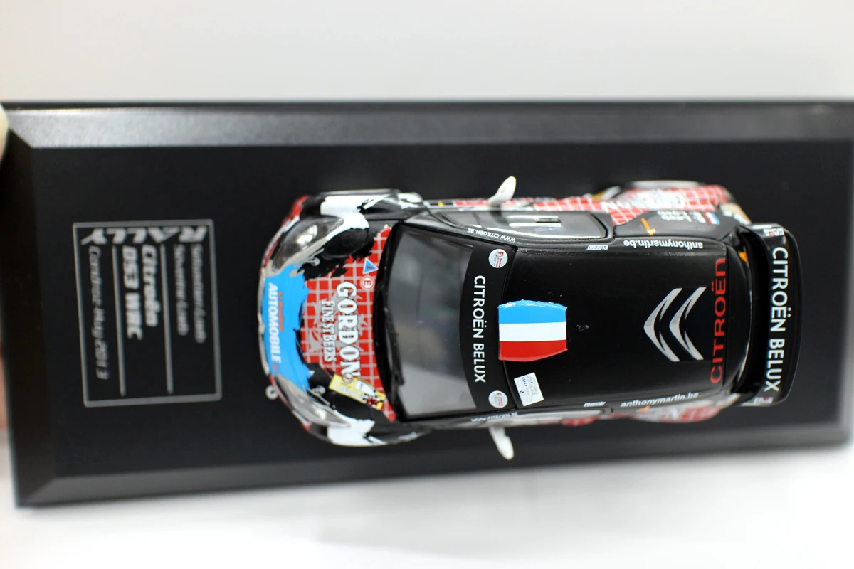 Diecast Club 1/43 Scale CitrRoen DS3 WRC 2013 Rally Racing Cars Model for collection gift