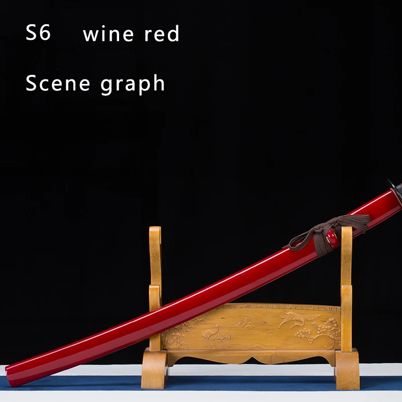 75 CM Saya For Katana Wooden Sheath For Swords Woode Materials Painting Color Handicraft Accessories Fitting Not With Sageo Rope