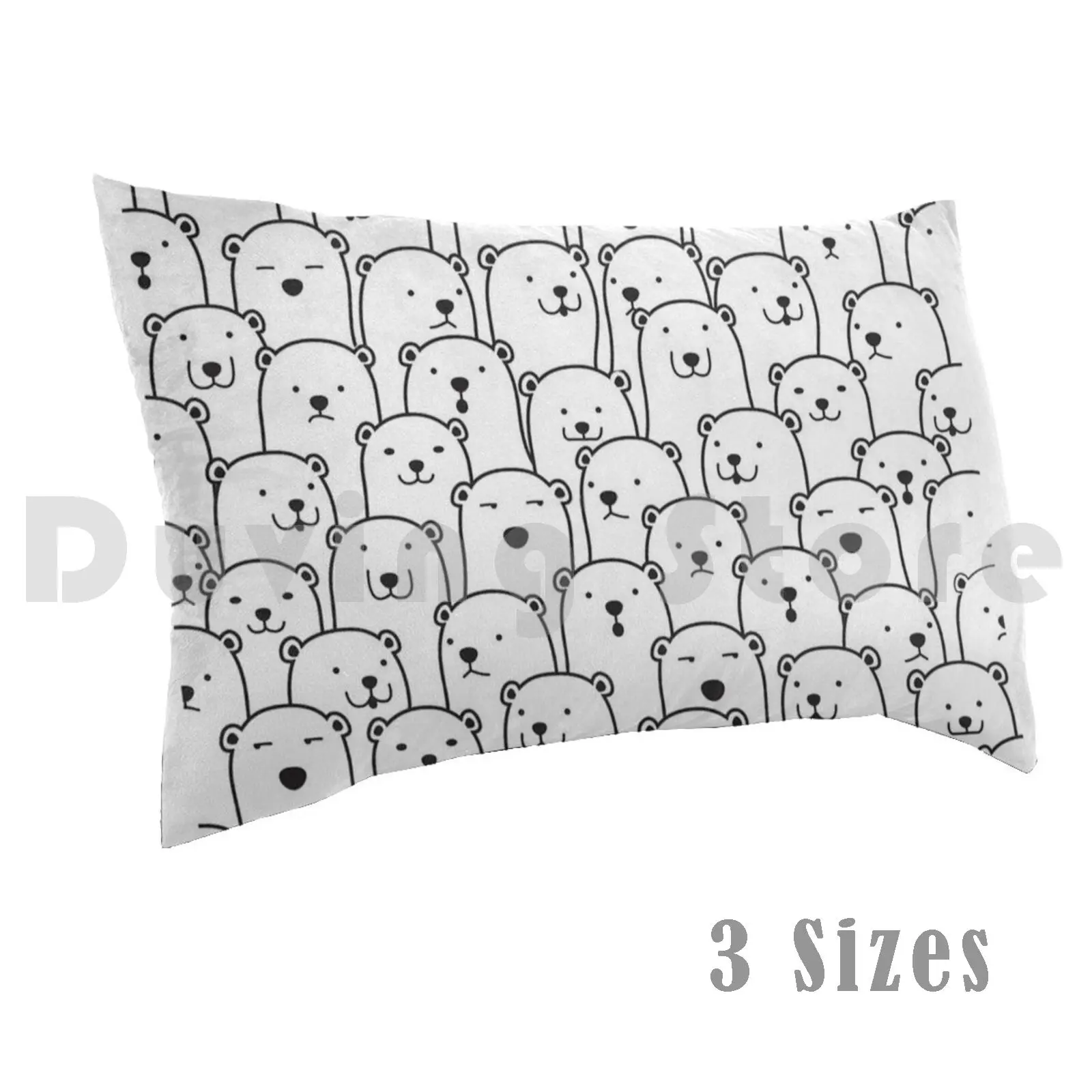 

Lots Of Polar Bears pillow Case 20 * 30 Inch Bear Bears Bear Bear Polar Bear Polar Bears Polar Bear Polar Bear