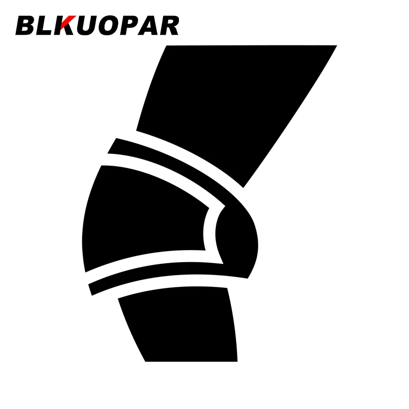 BLKUOPAR for Elbow Pad Car Stickers Sunscreen Simple Decals Creative Simple Refrigerator Motorcycle Decor Car Label