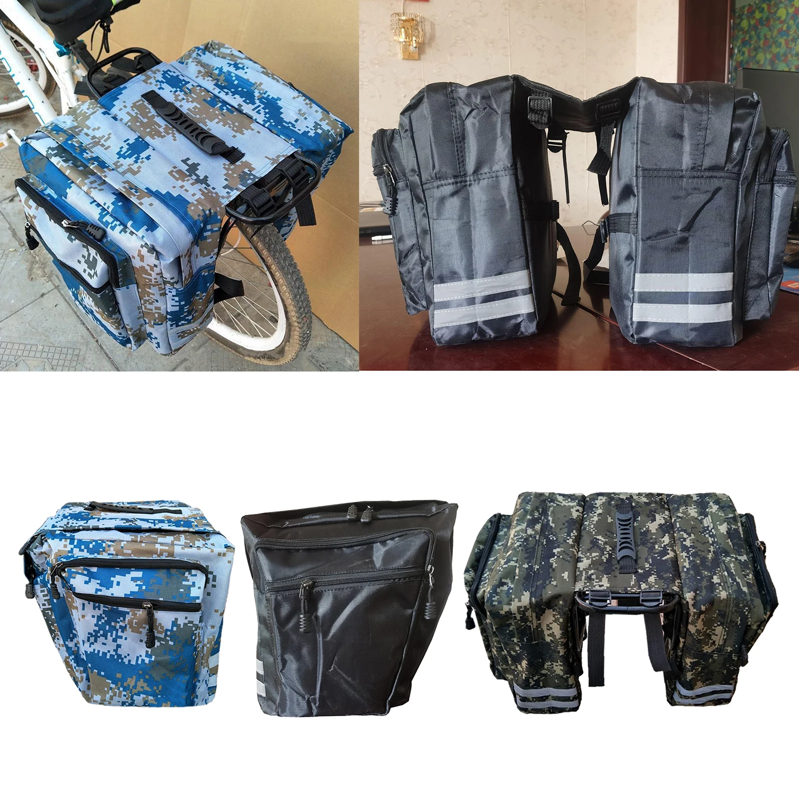 Multifunctional Pannier Bag for Bike Top Case Pannier Bag Side Bag