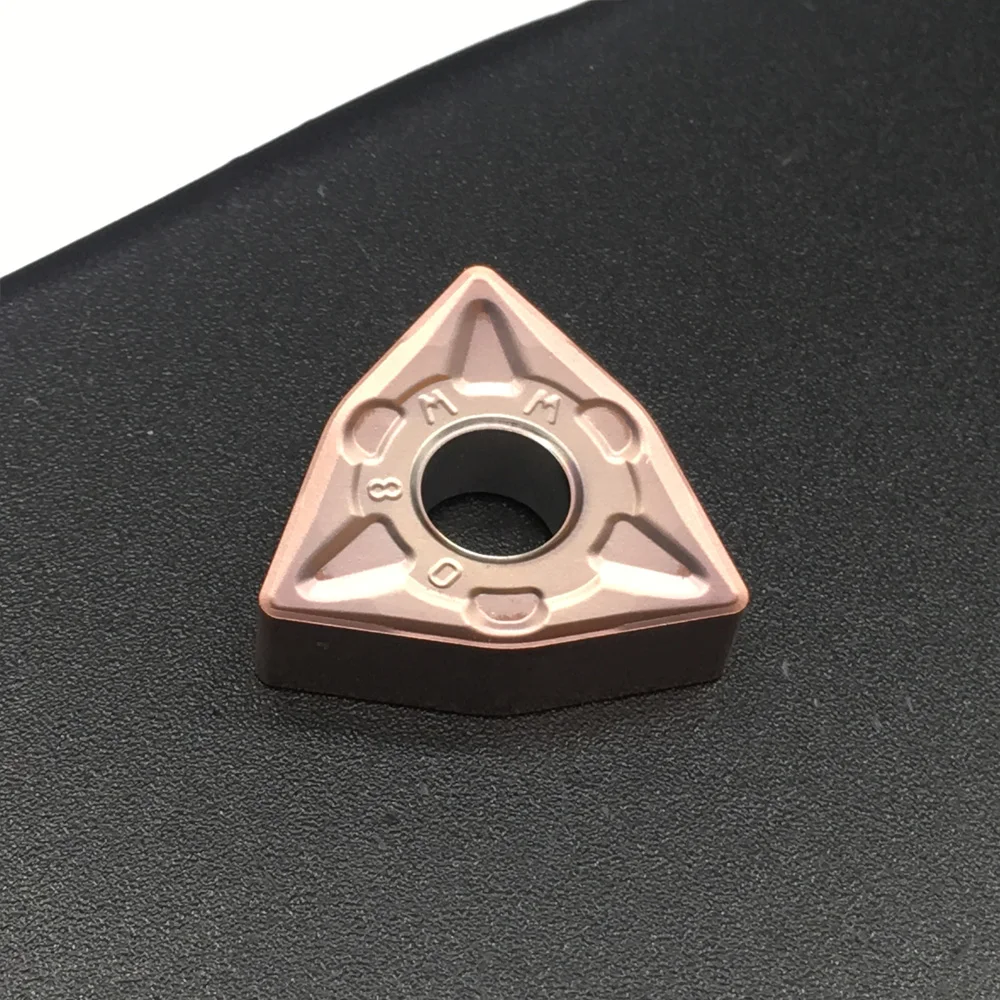 10 Pcs WNMG080408 Mm 1125 Hoge Kwaliteit Externe Draaigereedschap Carbide Insert Bewerking Voor Rvs Draaien Tool