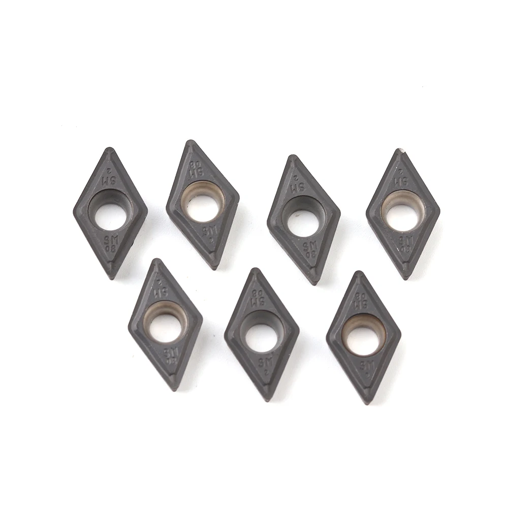 10 قطعة DCMT11T308 SM IC907 DCMT11T304 SM IC908 آلة خرط تعمل بالتحكم الرقمي بواسطة الحاسوب المعادن تحول أداة