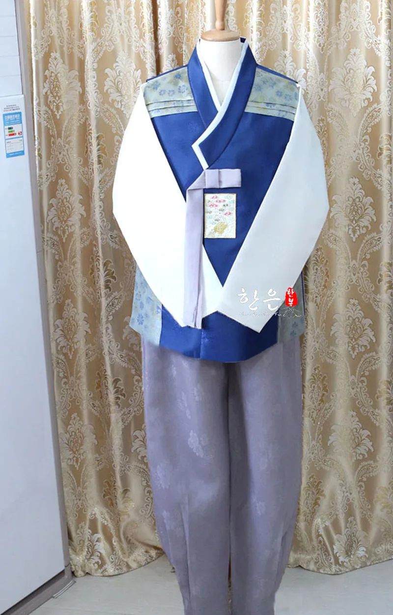 

South Korea Imported Hanbok Fabric / Korean Korean Latest Men's Hanbok / Wedding Hanbok