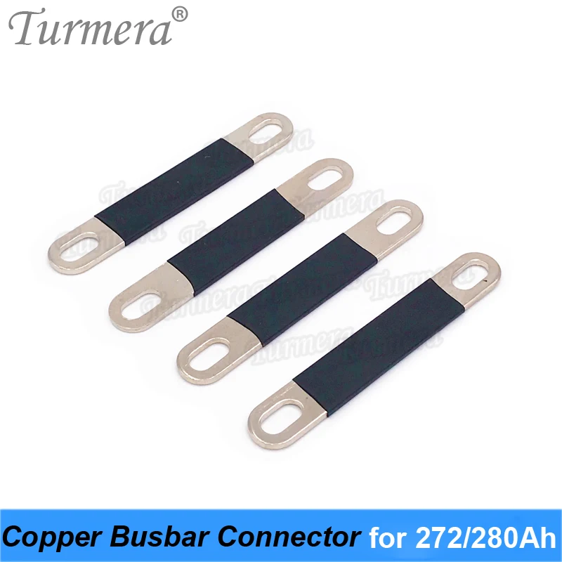 Copper BusBars Connector for 3.2V 272Ah 280Ah Assemble Lifepo4 Battery for 12V Uninterrupted Power Supply Turmera 4Pieces in Lot