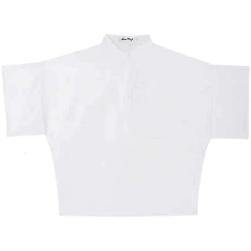 Summer Oversize Shirt Men\'s Fashion Black White Casual Shirt Men Streetwear Korean Loose Short Sleeve Shirts Mens Pullover Shirt