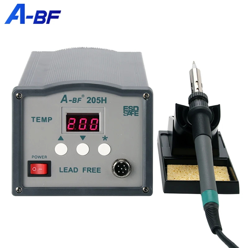 

A-BF 205H Intelligent High Frequency Welding Station Eddy Digital Display Soldering Station 150W With Electric Soldering Iron