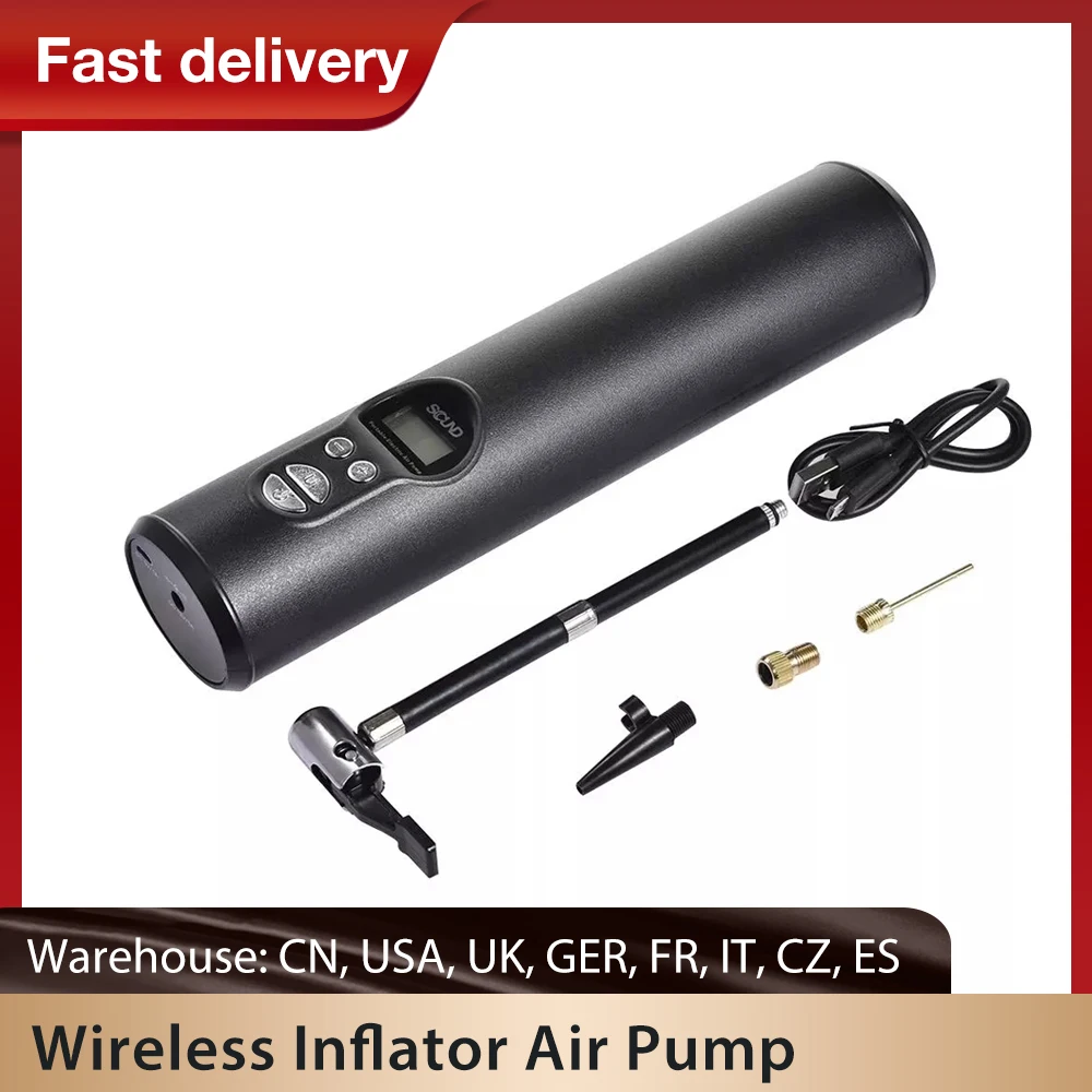 

Tire Iator Air Pump 12V 150 PSI Rechargeable Air Pump Tire Iator Cordless Portable Compressor Digital Car Tyre Pump