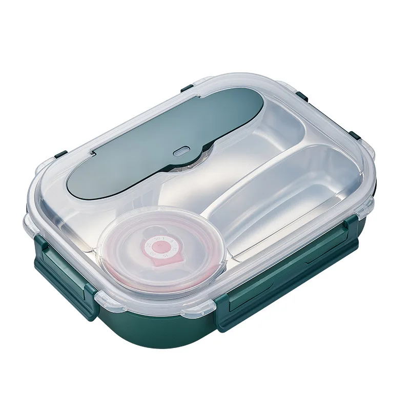 Stainless Steel Bento Box With Soup Cup Food Storage Containers Kids Thermal Lunch Box For Women School Japanese Food Snacks Box