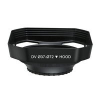 Video Camera Lens Hood 37mm 72mm for Camcorder Wide Angle Lens Detachable YouTube Vlog Photography Accessory