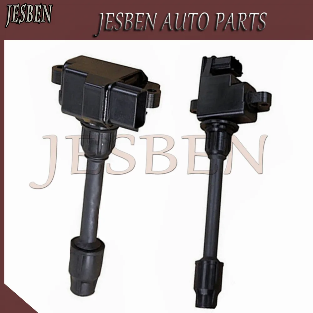 JESBEN 2X Front & Rear Ignition Coil Fit For Nissan Maxima QX Infiniti I30 VQ20DE VQ30DE NO# 22448-31U01 22448-31U06 22448-31U11