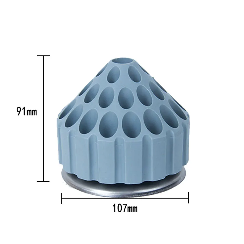 35holes Jade Carving Tool Storage Box Reinforced Plastic Tool Box Tool Parts Box Grinding Needle Box