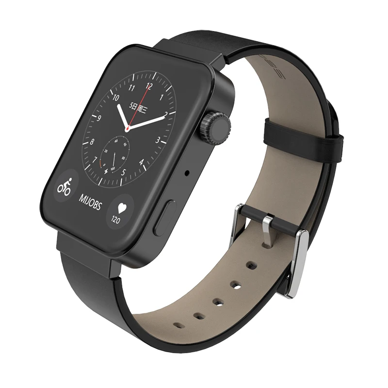 Dây Da Chính Hãng Cho Xiaomi Ban Nhạc Vòng Đeo Tay Mi Smart Watch Vòng Tay Mới Xuất Hiện Đồng Hồ Thông Minh Smartwatch Cổ Tay Phụ Kiện