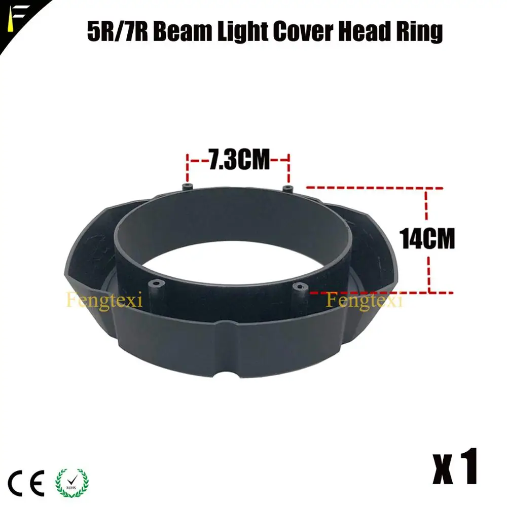 New 7R Beam 200/230/260 Moving Head Cover Housing R7 5R Small Louve Rubber Rubber Gaskets Parts and Head Ring for Sharpy Beam