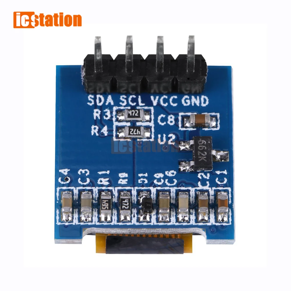 0.49 بوصة وحدة عرض OLED 64x32 64*32 SSD1306 0.49 "شاشة I2C IIC السوبر مشرق لاردوينو AVR STM32 الأبيض 0.49 بوصة OLED