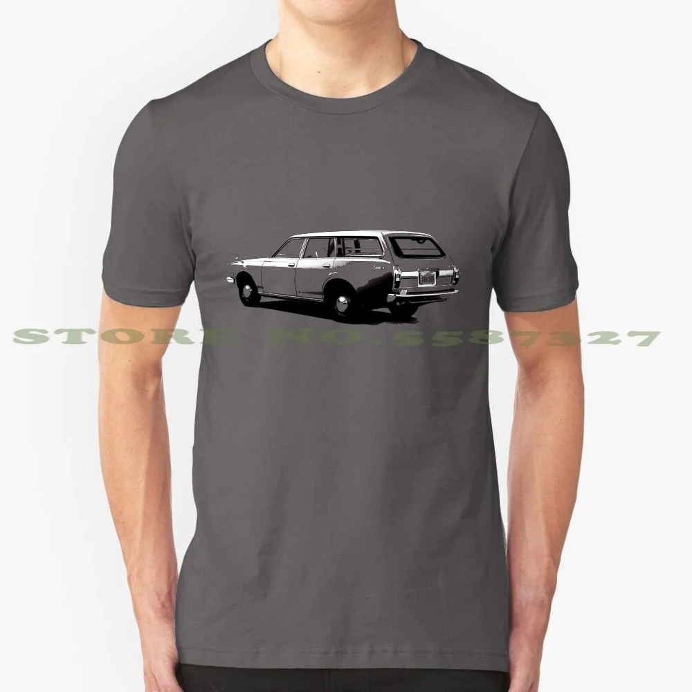 Datsun Bluebird 180B Wagon 100% Pure Cotton T-Shirt Datsun Bluebird 180B Wagon Cars Automotive Retro Station 1971