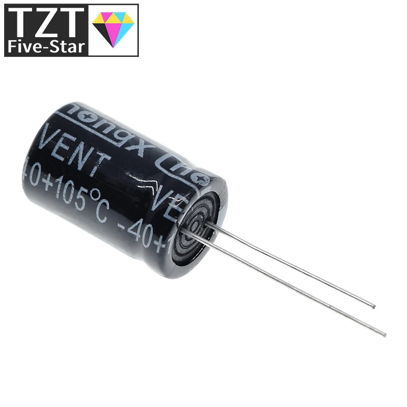 10/30 Stück Aluminium-Elektrolytkondensator 1000uF 50V 13 * 20 mm Hochfrequenz Radial-Elektrolytkondensator – Detail 2
