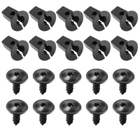 Car Fender Liner Mudguard Fastener Clips For Volkswagen Tiguan Touareg VW Polo sedan Passat B5 B6 B7 B8 Golf mk3 mk4 4 7 5