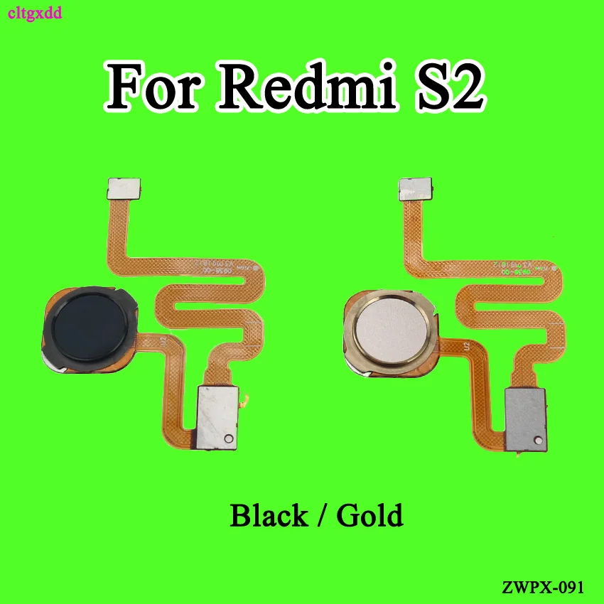 

cltgxdd New For Xiaomi Redmi S2 Fingerprint Finger Print Touch ID Sensor Home button Flex Cable Repair Parts