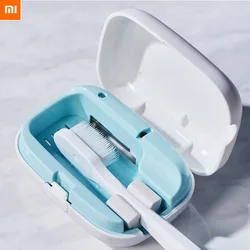 Xiaomi XIAODA diş fırçası sterilize Mini diş fırçası tutucu otomatik sterilizatör ev banyo için