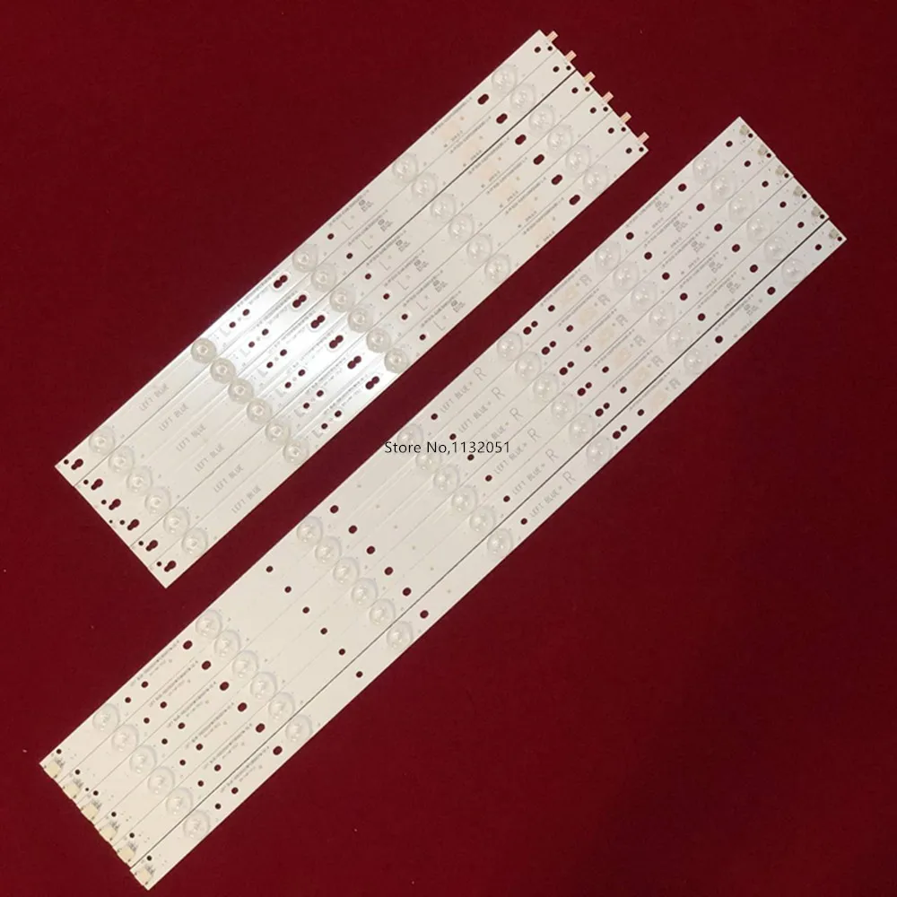 Strip LED untuk 50PFT4509 50PUF6061 50PUF6461 50PUF6631 50PUF6650 50PUG6102 50pu-6300 50PUK6400 50PUT6023 500TT67 500TT68 V2