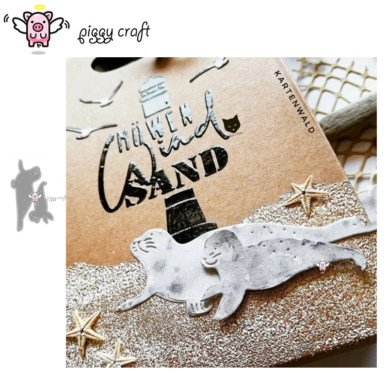 Piggy Craft metal cutting dies cut die mold Seal decoration Scrapbook paper craft knife mould blade punch stencils dies