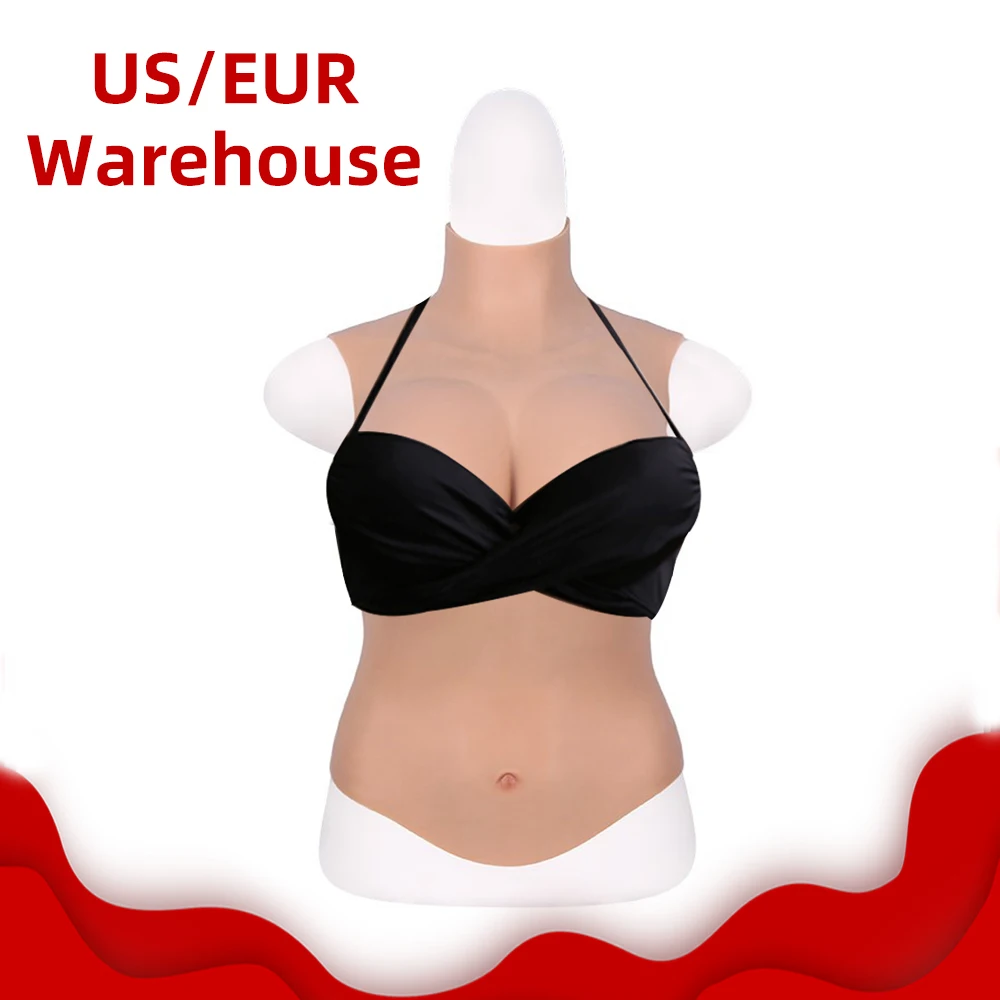 

KnowU Crossdresser Fake Boobs D Cup Silicone Breast Forms Drag Queen pecho de silicona силиконовая грудь sein en silicone