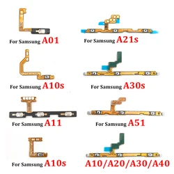 Botón de encendido y apagado, botón de volumen, Cable flexible para Samsung A01, A11, A10S, A20S, A30S, A51, A10, A20, A30, A40, A50, A60, A70, A42