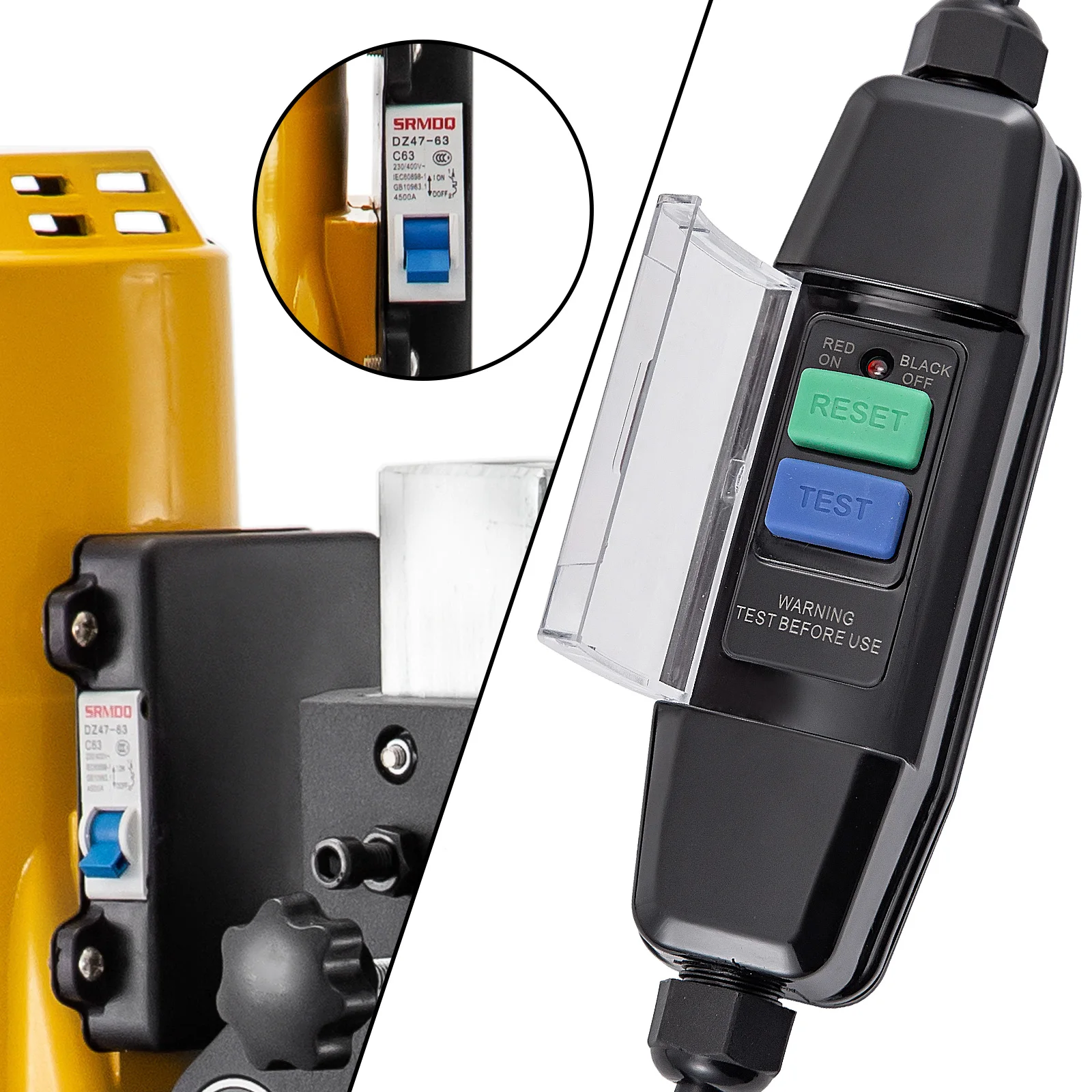 VEVOR Trapano Colonna da Banco 3980 W Macchina per Carotaggio 230 V Trapano a Colonna Industriale ad Alta Precisione Frequenza Nominale 50 HZ Preciso Trapano da Banco Professionale 750 giri/min