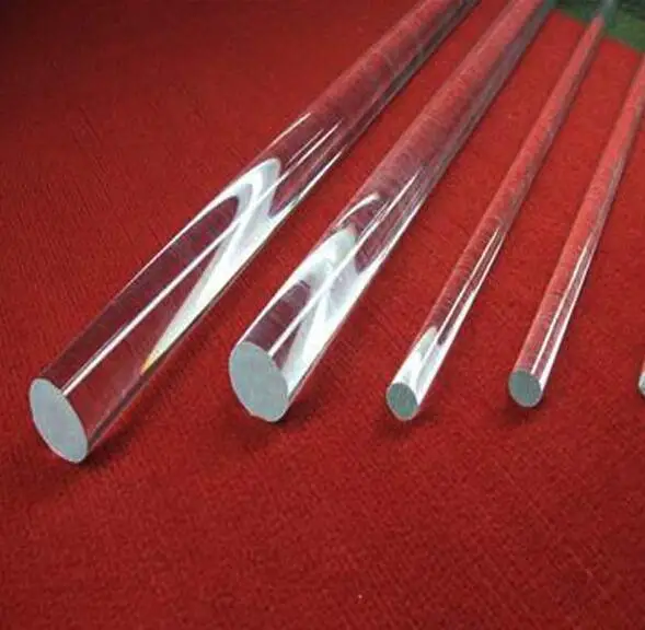 1pcs 2/6/10/12/15/16/18/20mm diameter acrylic rod solid stick transparent round cudgel plexiglass PMMA material wand 300mm long