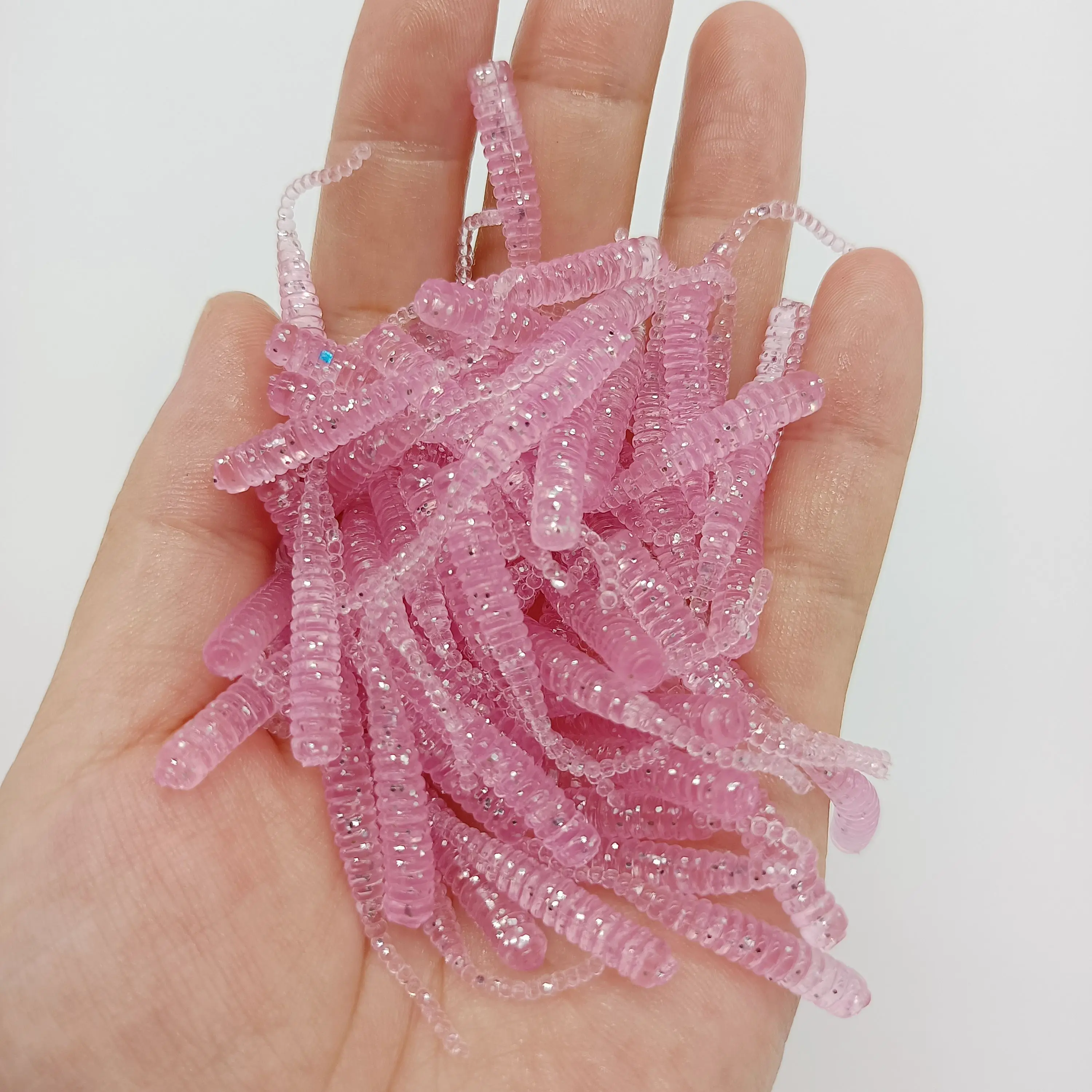 DUODUOYU 20 TEILE/LOS AJING Weicher Köder Rockfish Angeln Lockt 0,36g/40mm MINI Künstliche Köder Swimbaits Jig locken Wobbler Wurm Tackle – Detail 9